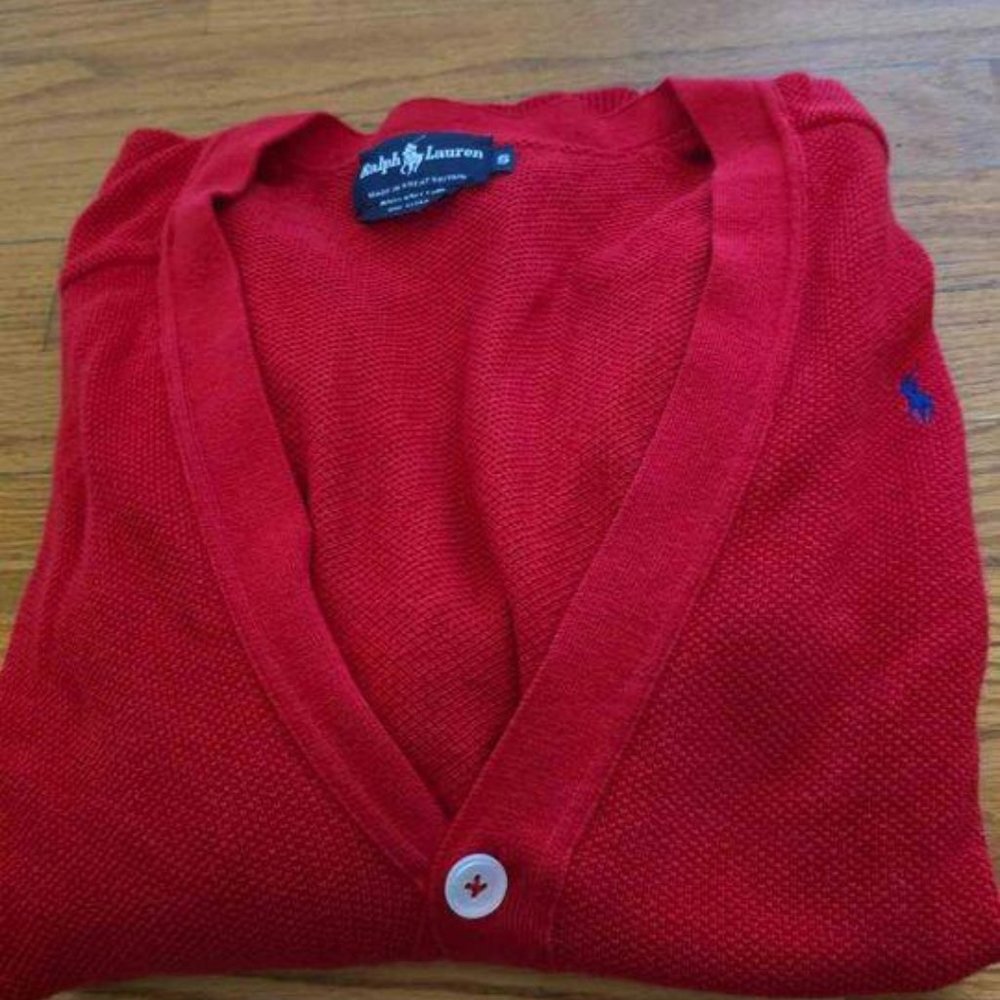 Red Ralph Lauren Sweater